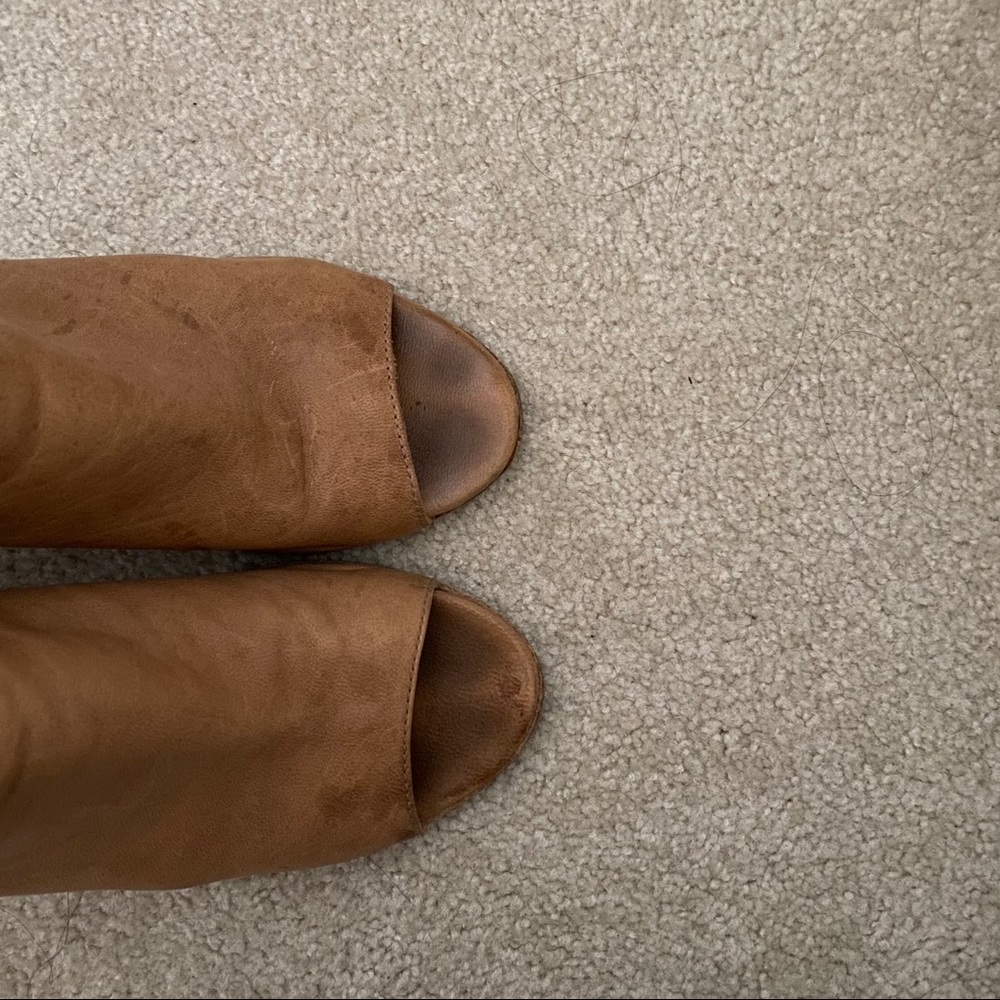 Mimosa Tan Leather Mules - Picture 7 of 10